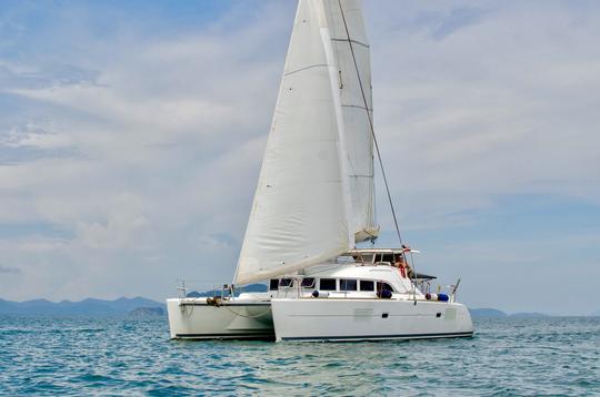 Logans Run - A Beautiful Lagoon 380 Sailing Catamaran available in Phuket