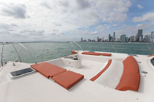 VIP Experience - Spacious 62 VG Power Catamaran in Miami, Florida