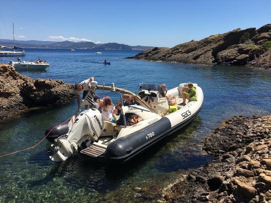 Boat rental in La Ciotat - Italian -  26 ft  300 Horsepower