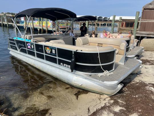 Cozy Bentley Pontoon For Crab Island! Ask For Free Floaties!