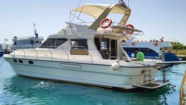 Skippered Yacht Charter in Corfu · 45ft Princess — 2015