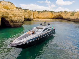 Stunning Sunseeker Predator 72ft for charter in Vilamoura, Algarve