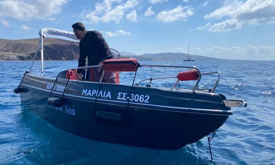 Marilia Boat for rent in Santorini