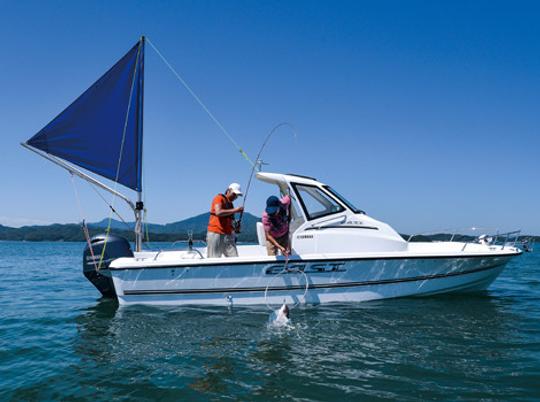 YAMAHA 23ft: Perfect Rental Boat for joyful fishing at Kisarazu!!