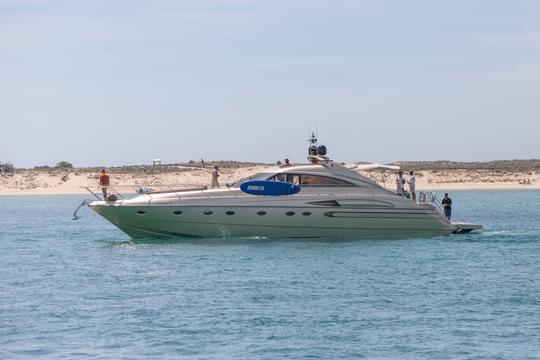 Princess V65 | Marina de Vilamoura | Alquiler de yates con patrón