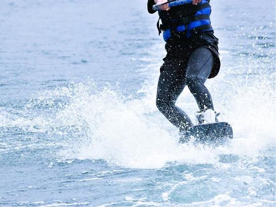 Wakeboarding Charter!! Learn and practice the tricks while enjoying the views!!