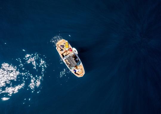 Nautique wakesurf boat for rent on Lake Tahoe  - 4 Hours