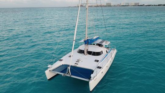 Alquiler privado en catamarán de vela de 50 pies con capacidad para 50 personas