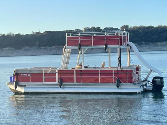 Barco de festa de 26 pés e 15 passageiros com som deslizante