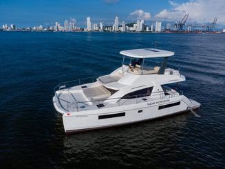 Magnifique Powercat Leopard 43 pieds avec moteurs de yacht