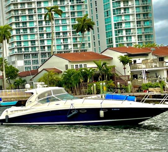 1 hora gratis: yate y moto acuática en Miami: Sea Ray Sundancer de 50 pies