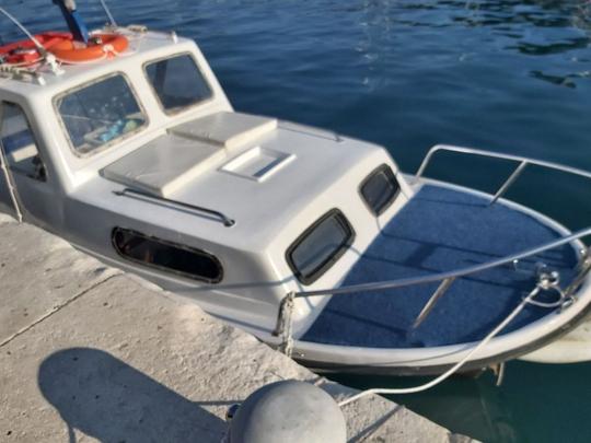 20ft Mediterian Motorboat With Captain From Herceg - Novi, Montenegro