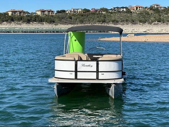 Alquiler de pontones Bentley de 24 pies en Lake Travis