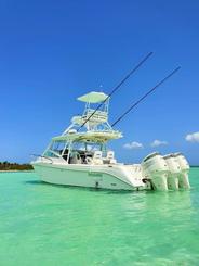 Everglades 38 Tripple Engine Sportfisher Boat in Casa de campo La Romana