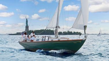 1964 Hinkley Pilot - Classic Sailboat in the New York Harbour