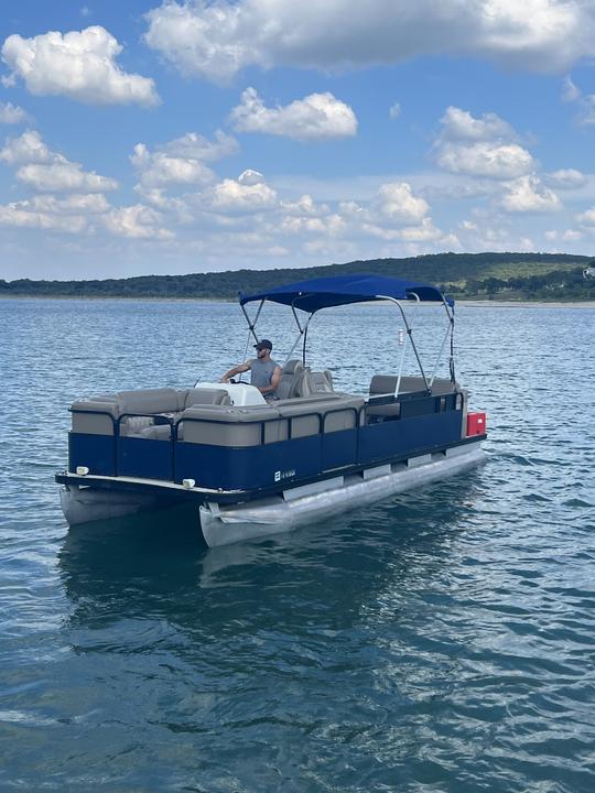 Relaxing Family Cruiser + LILYPAD em Canyon Lake, Texas | Pontão de 22' em Palm Beach