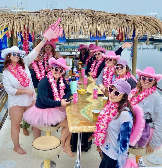 Bachelorettes Exclusively! Tiki boat to Crab Island up to 18 ppl