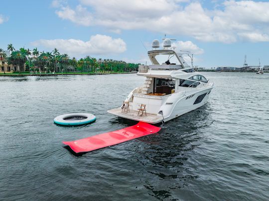 60ft Luxury 2 Story Yacht for Rent in Miami Beach, Florida