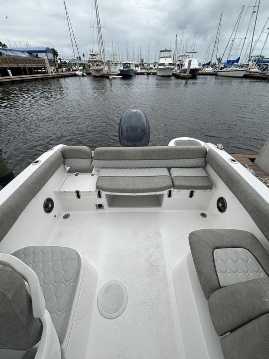 Seafox 226 Traveler for Fishing, Cruising, Sandbar and more - do it all boat!