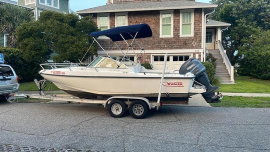 Barco de console duplo Boston Whaler! Motor de 200 HP. Diversão! 