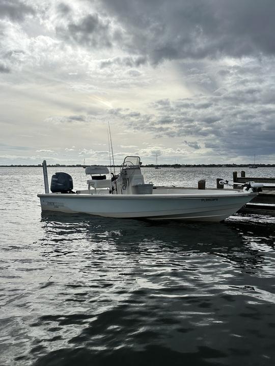 Indian River Lagoon Tours on 2200 Pathfinder Boat