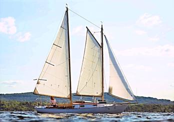 ★ Midcoast Maine a bordo do Schooner Yacht Meteor ★