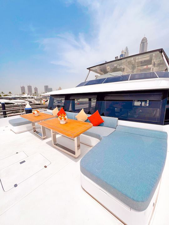 2024 Model Volare 60ft Luxury Yacht Rental in Dubai, UAE