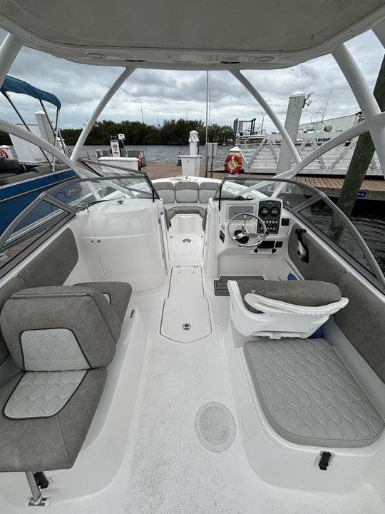 Seafox 226 Traveler for Fishing, Cruising, Sandbar and more - do it all boat!