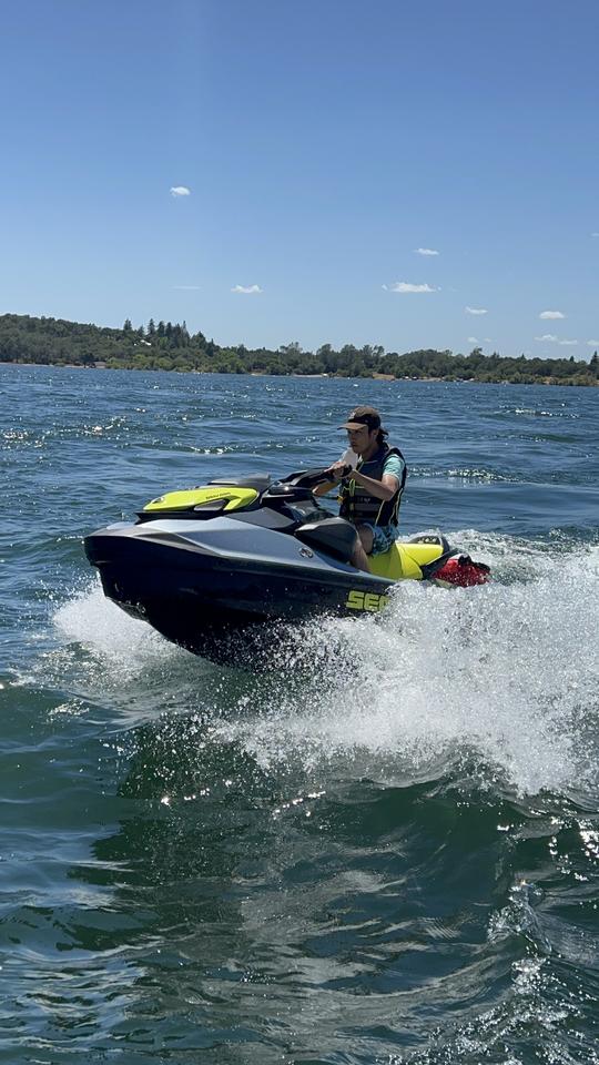 Two 2022 Seadoo Jet skis with Sound System at Lake Folsom