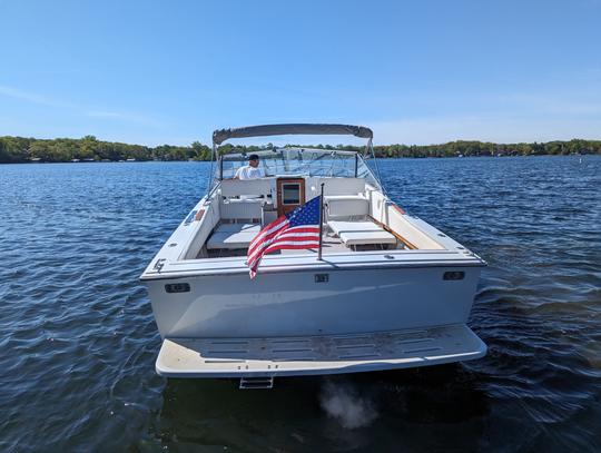 Croisière sur le lac Minnetonka à bord d'un yacht Magnum de luxe de 40 pieds