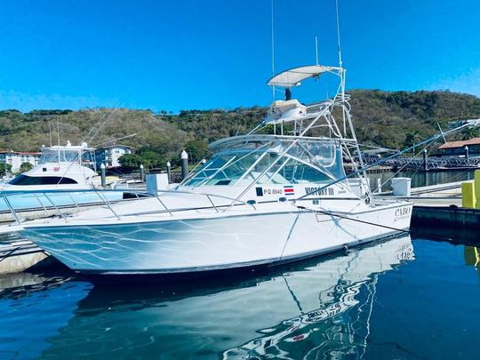 Fishing Charter in Playa Potrero, Costa Rica aboard 35ft Cabo Express Yacht