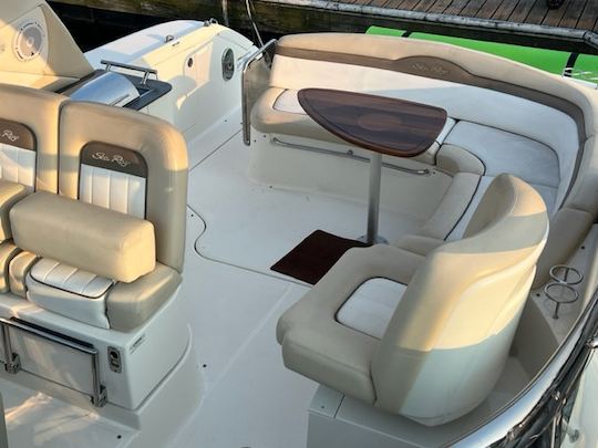 Disfrute del lago Michigan en un yate Sea Ray Sundancer de 40 pies