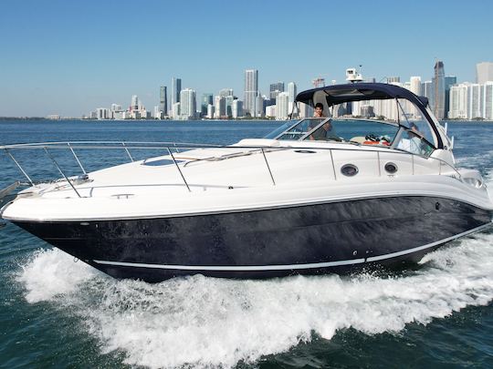 Enjoy Miami In Sea Ray Sundancer 40ft Motor Yacht!!!