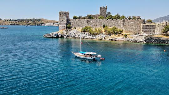 Enjoy private daily or short weekly tours onboard beautiful gulet in Bodrum