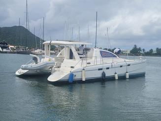 Private Charter Leopard 43 Catamaran in St Lucia