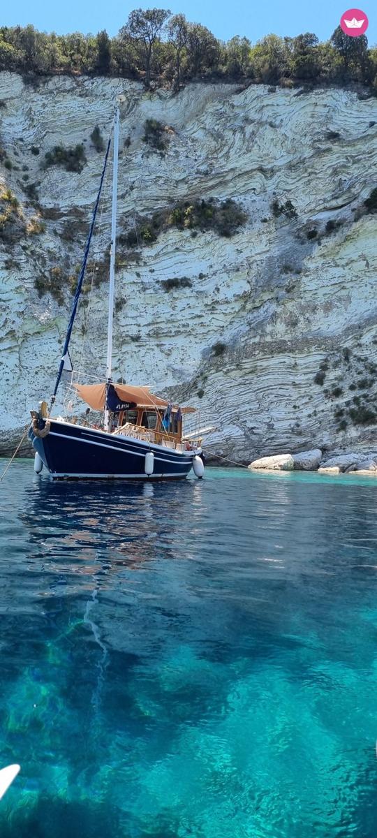 43' Gulet Sailing Private Cruising on a traditional trawler