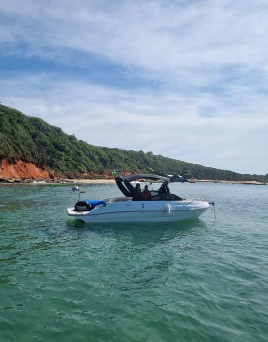 24ft "Iara" Coral Motor Yacht Rental in Búzios, Rio de Janeiro, Brazil