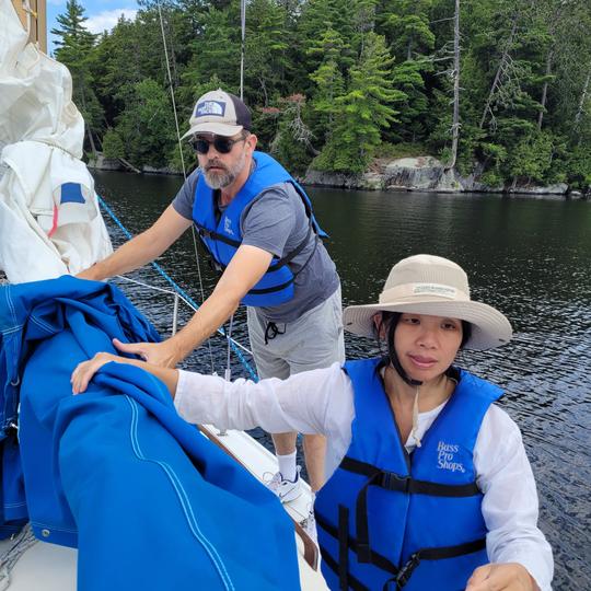 Navega por los lagos de las montañas Adirondack