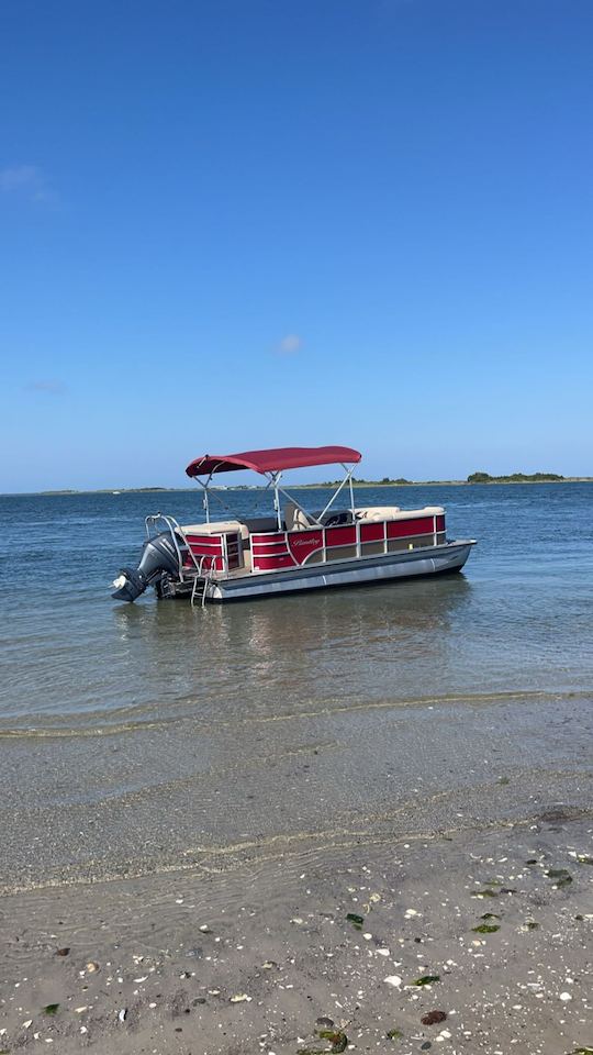 Private Pontoon Boat rides on the Barnegat Bay 