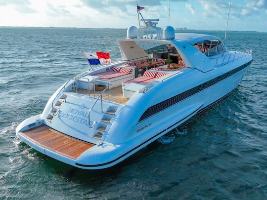 APROVEITE MIAMI em 84FT MANGUSTA!!!