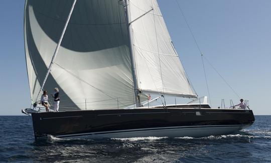 Beneteau Sensé 55ft Luxury Sailboat Rental in Cote d'Azur, France