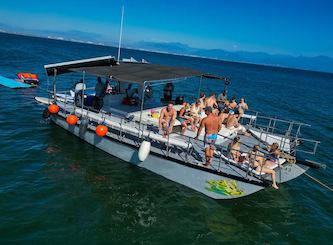 Custom 45' Trimaran with Waterslides [All Inclusive] 