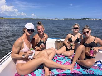 Party Boat, Bachelorette Party, Dolphin Cruise, Folly Beach, South Carolina