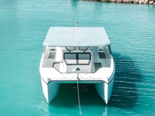 50ft Prestige Deluxe Power Catamaran Luxury in Cancún, Quitana Roo