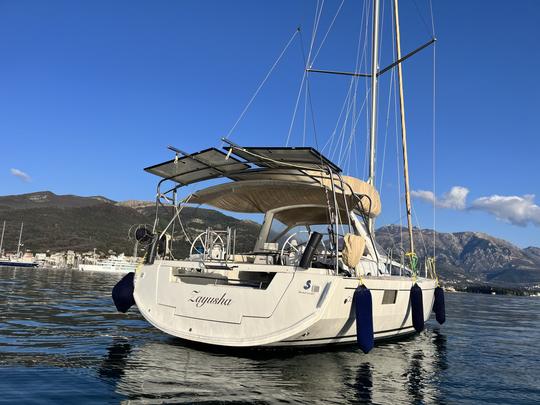 Intimate Sailing in Montenegro with Oceanis 48 Sailboat