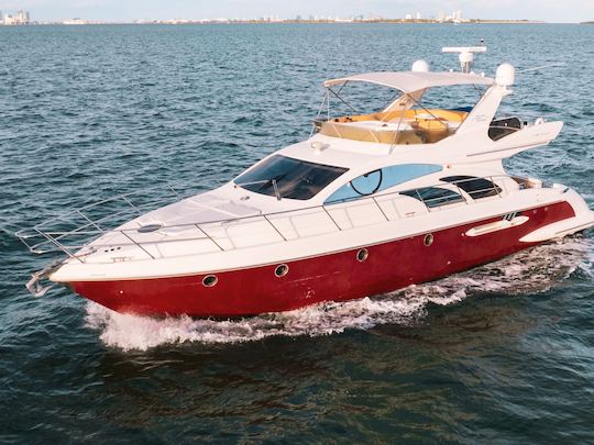 Enjoy Miami In 55ft Azimut Fly!!!