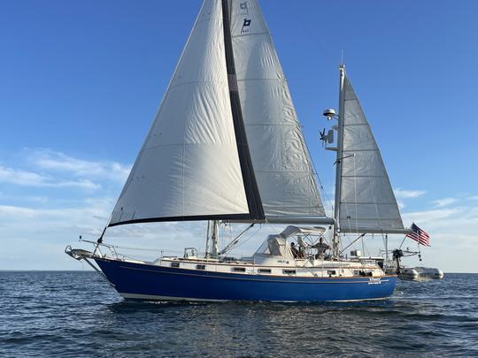 Sail Away on Our Passion: Your 42-Foot Pearson for a Day or Weekend Adventure