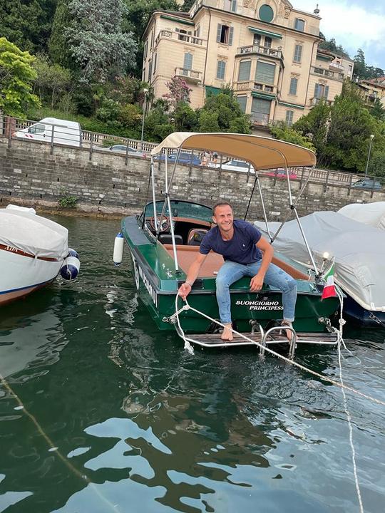 Eugenio Molinari elegant  Boat a Rent in Como  with charter 