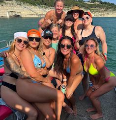 12 Person Devils Cove Party Boat W/Slide 