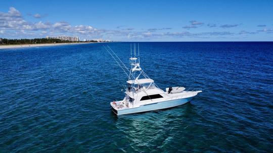 60ft Bertram Convertible Yacht for Fishing, Parties and More!